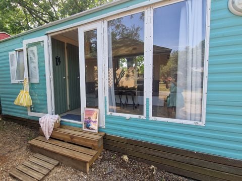 MOBILHOME 4 personnes - COTTAGE RETRO 2 Chambres - Climatisé