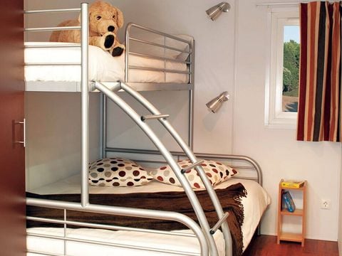 BUNGALOW 6 personnes - Mobil-home | Comfort | 3 Ch. | 6 Pers. | Terrasse surélevée | Clim.