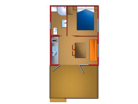 MOBILHOME 2 personnes - VENUS