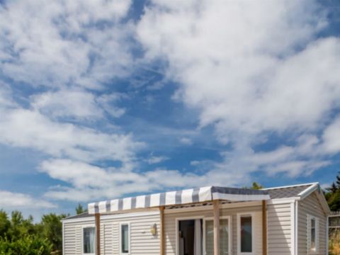 MOBILHOME 5 personnes - Grand Cottage Confort - Terrasse semi-couverte