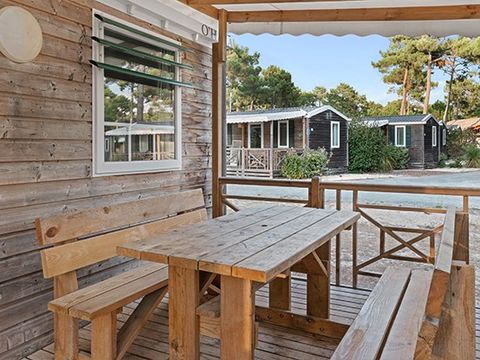 MOBILHOME 6 personnes - Classic | 3 Ch. | 6 Pers. | Terrasse surélevée