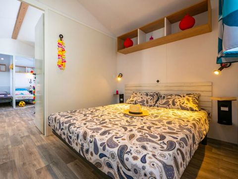 MOBILHOME 6 personnes - Cottage Confort- Terrasse semi-couverte