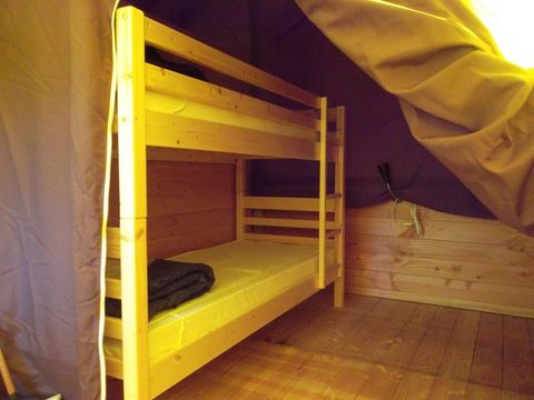 BUNGALOW TOILÉ 4 personnes - Bungalow toilé Amazone Standard 20m² / 2 chambres - terrasse (sans sanitaires privatifs)