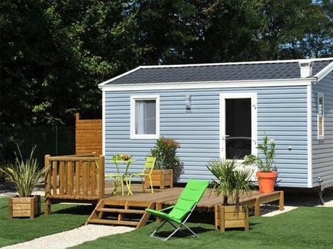 MOBILHOME 2 personnes - Standard 16 m² / 1 chambre - terrasse