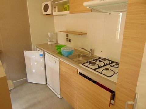 MOBILHOME 6 personnes - Premium 33m² / 2 chambres - 2 salles de bain - terrasse