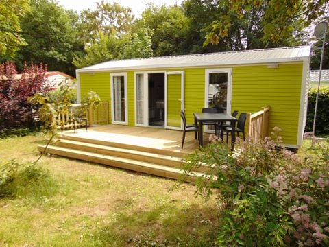 MOBILHOME 6 personnes - Premium 33m² / 2 chambres - 2 salles de bain - terrasse