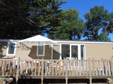 MOBILHOME 8 personnes - Confort 38 m² / 4 chambres - terrasse