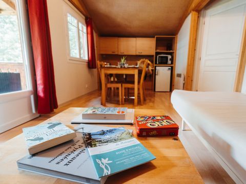 CHALET 4 personnes - CHALET BOIS 4/6 pour personne à mobilité réduite - 35m2
