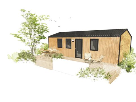 MOBILHOME 6 personnes - PREMIUM CLIMATISATION  4/6 Pers 33m²