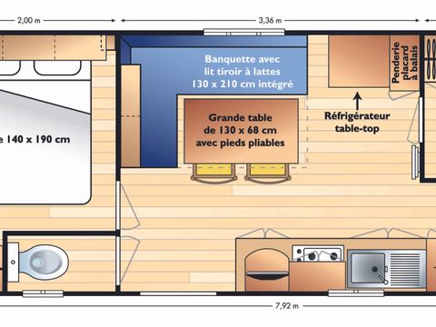 MOBILHOME 4 personnes - IRM