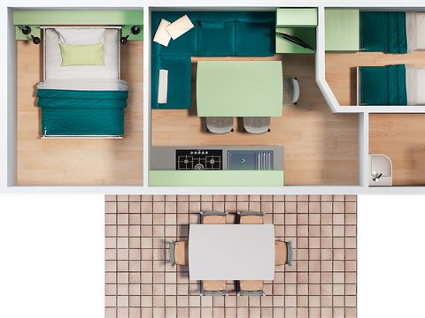 MOBILHOME 5 personnes - Escale