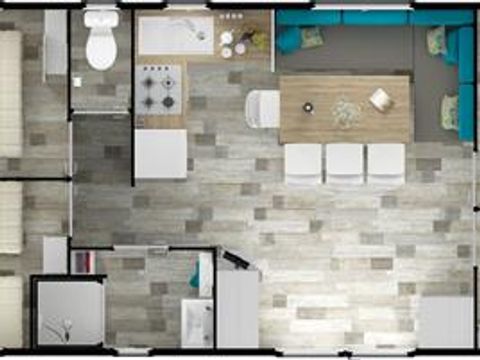 MOBILHOME 8 personnes - NIRVANA - 4 chambres