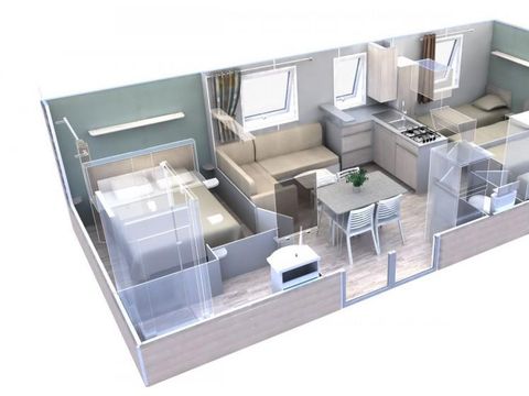 MOBILHOME 6 personnes - Eva 33