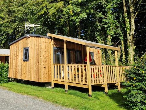 MOBILHOME 4 personnes - Cabane Surfer 2 chambres - 25 m² + terrasse semi couverte
