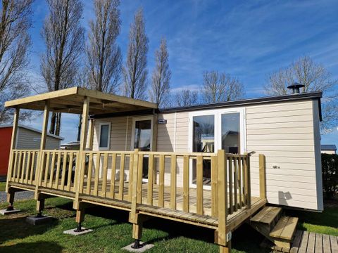MOBILHOME 4 personnes - Nest 29 - 2 chambres 30 m² + terrasse semi-couverte