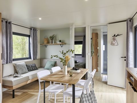 MOBILHOME 4 personnes - Mobil home Lodge 77 Confort plus 2 chambres - 30 m² + terrasse semi couverte