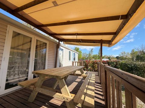 MOBILHOME 6 personnes - COTTAGE 3 CHAMBRES - avec climatisation