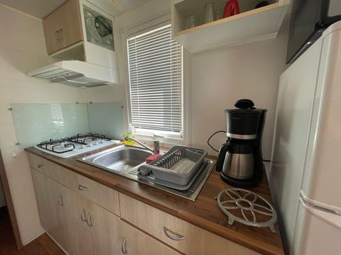 MOBILHOME 6 personnes - COTTAGE 3 CHAMBRES - avec climatisation