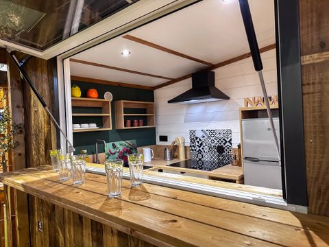 MOBILHOME 4 personnes - LA CLAIRIERE SEASONOVA - Cottage Signature, jacuzzi privatif, clim