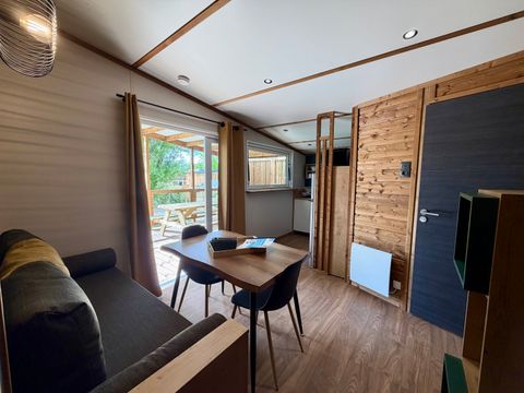 MOBILHOME 4 personnes - LA CLAIRIERE SEASONOVA - Cottage Signature, jacuzzi privatif, clim