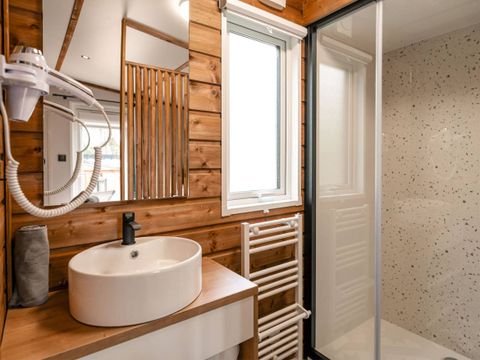 MOBILHOME 4 personnes - LA CLAIRIERE SEASONOVA - Cottage Signature, jacuzzi privatif, clim