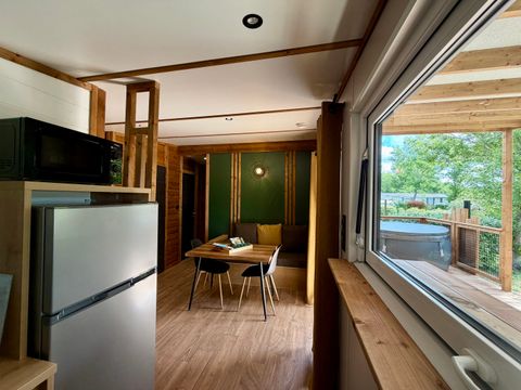 MOBILHOME 4 personnes - LA CLAIRIERE SEASONOVA - Cottage Signature, jacuzzi privatif, clim