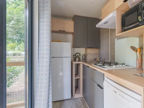Mobilhome 6 personnes - COTTAGE PRESTIGE 3 chambres - avec clim