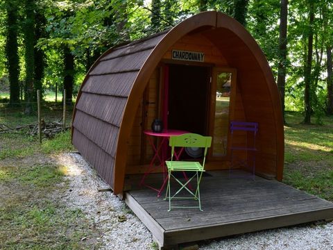 Insolite 3 personnes - GRAND POD sans sanitaire ni cuisine