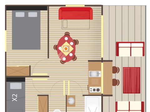Insolite 6 personnes - CABANE D'HANSEL