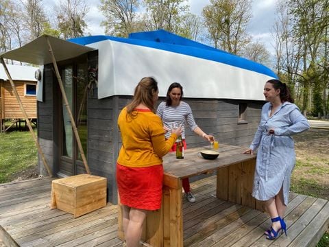 HÉBERGEMENT INSOLITE 5 personnes - REVE DE ROBINSON BOHEME adapté PMR