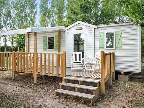 MOBILHOME 4 personnes - Mobil-home | Comfort | 2 Ch. | 4 Pers. | Terrasse surélevée | Clim.