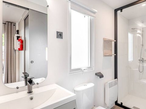 MOBILHOME 4 personnes - Premium | 2 Ch. | 4 Pers. | Terrasse surélevée | Clim.