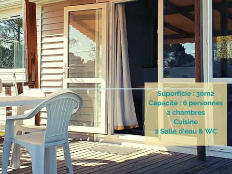 MOBILHOME 6 personnes - ROSEAU