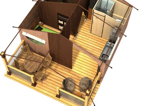 APPARTEMENT 4 personnes - Family Lodge