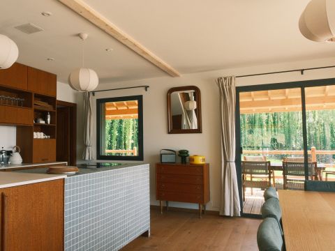 MAISON 12 personnes - Canadienne au bord du Lac