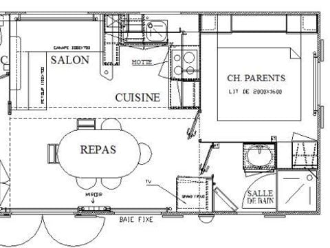 CHALET 4 personnes - FLORES Grand Confort