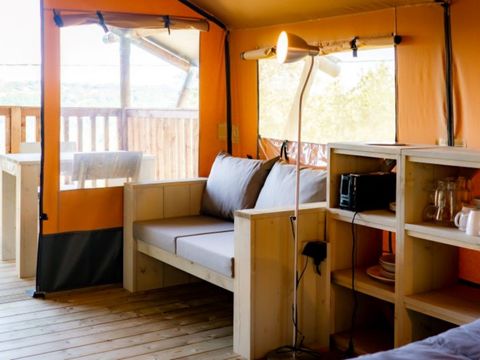 LODGE 2 personnes - NOUVEAUTE 2024 LOGDE TOILE ELEVATION offre liberté