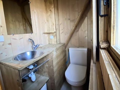 TENTE TOILE ET BOIS 5 personnes - Lodge du Lac 3 Pièces 5 personnes