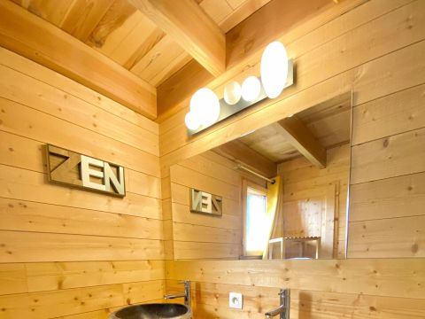 Tente en toile et en bois 6 personnes - Cabane Perchée Beaumont 4 Pièces 6 Personnes
