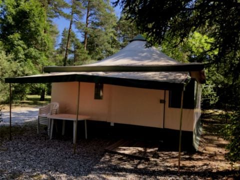 TENTE TOILE ET BOIS 5 personnes - Tente Kiwi Confort