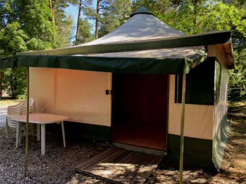 TENTE TOILE ET BOIS 5 personnes - Tente Kiwi Confort