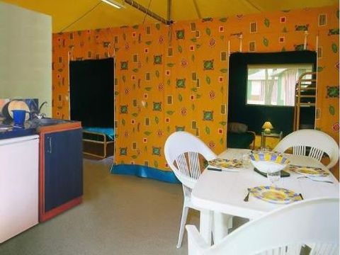 BUNGALOW TOILÉ 4 personnes - LAGUNA sans sanitaires