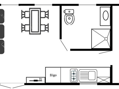 MOBILHOME 4 personnes - VISTA