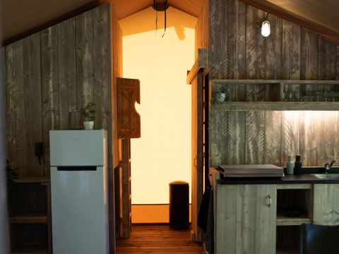 TENTE TOILE ET BOIS 7 personnes - tente safari de luxe