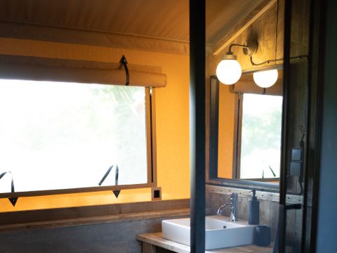 TENTE TOILE ET BOIS 7 personnes - tente safari de luxe