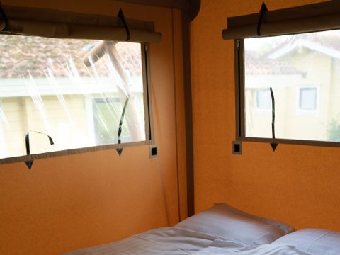 TENTE TOILE ET BOIS 7 personnes - tente safari de luxe