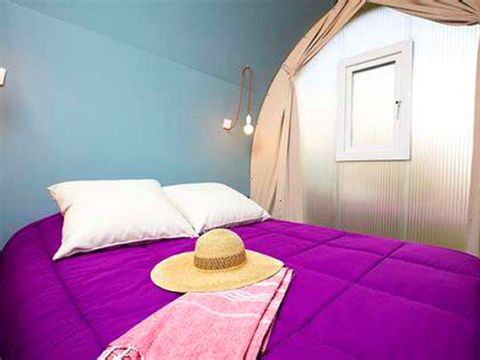 Tente en toile et en bois 2 personnes - Coco Sweet - 1 chambre - (sans sanitaire)