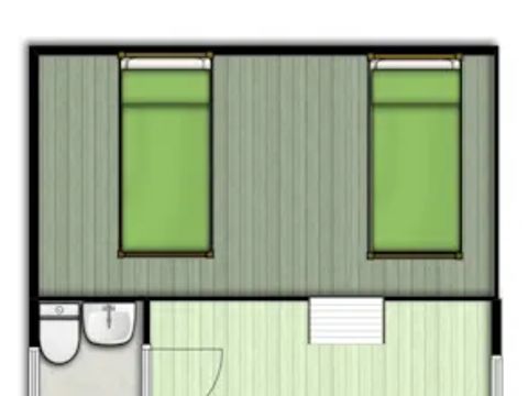 Chalet 4 personnes - SCANDINAVE