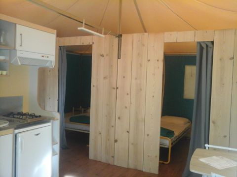 Tente 5 personnes - LODGE CONFORT avec sanitaires