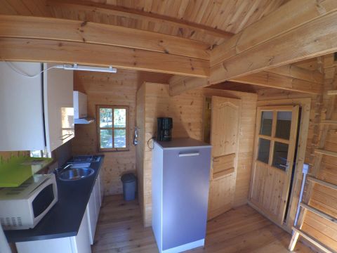 CHALET 4 personnes - Chalet SCANDINAVE - 1 chambre 1 mezzanine